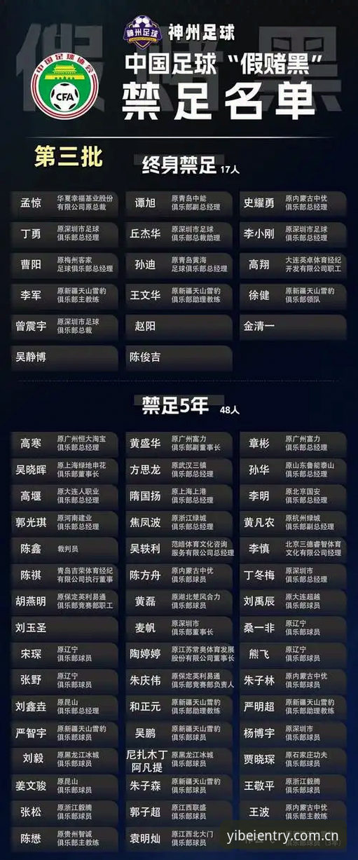 中国足球禁足令深度评测：65人名单背后的行业生态与平台观察